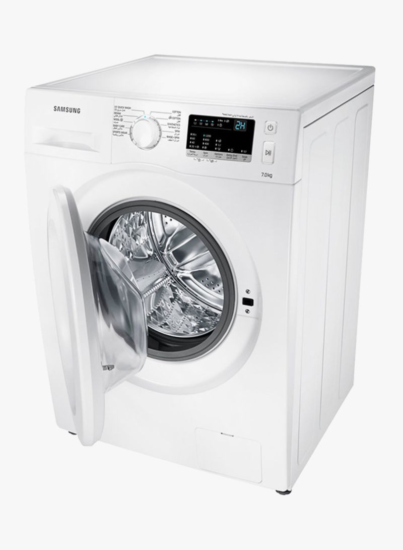 Front Load Washing Machine 7 Kg WW70J3280KW White/Silver